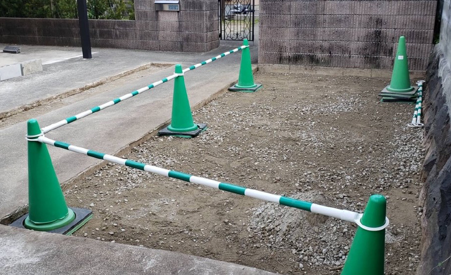 E様邸　熊本県玉名郡長洲町　外構工事