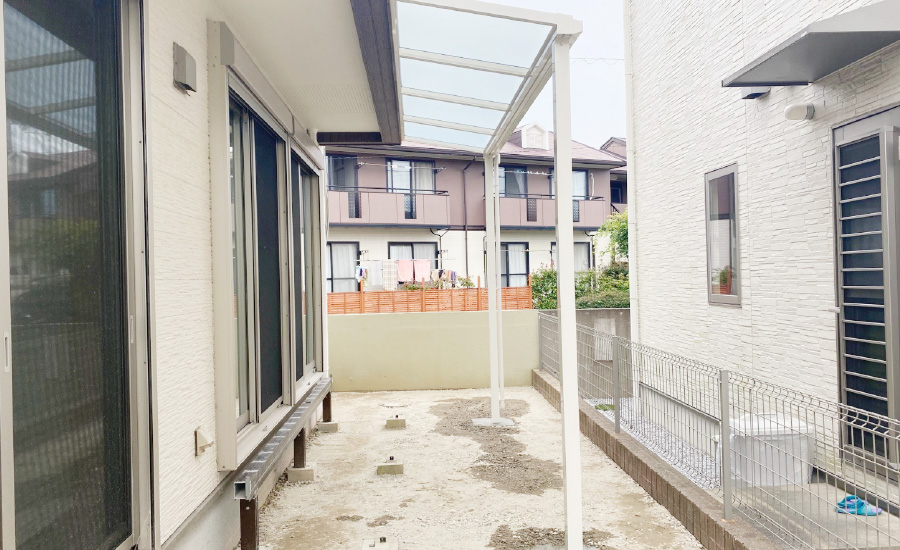 M様邸　福岡県糟屋郡新宮町　外構工事