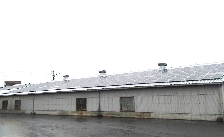 M社様　太陽光発電パネル設置工事　カナディアンソーラー