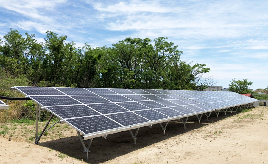 鳥取県鳥取市弓原東浜太陽光発電所