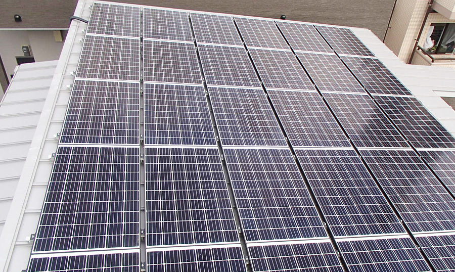 Qセルズ太陽光発電設備工事