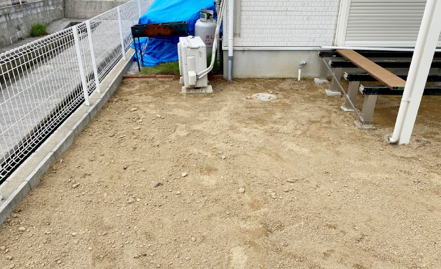 S様邸　福岡県行橋市　外構工事
