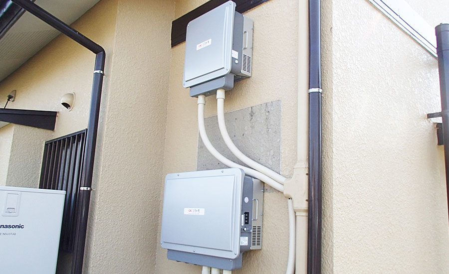 福岡県福岡市 長州産業 ハイブリッド蓄電システム工事
