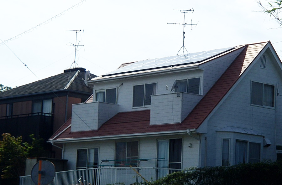 N様邸 Looop太陽光発電設備工事