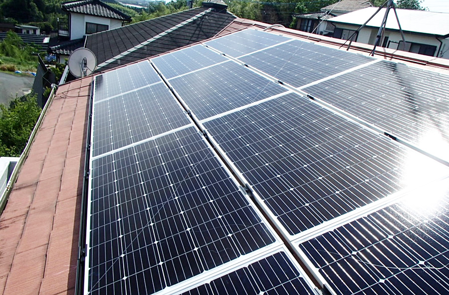 N様邸 Looop太陽光発電設備工事